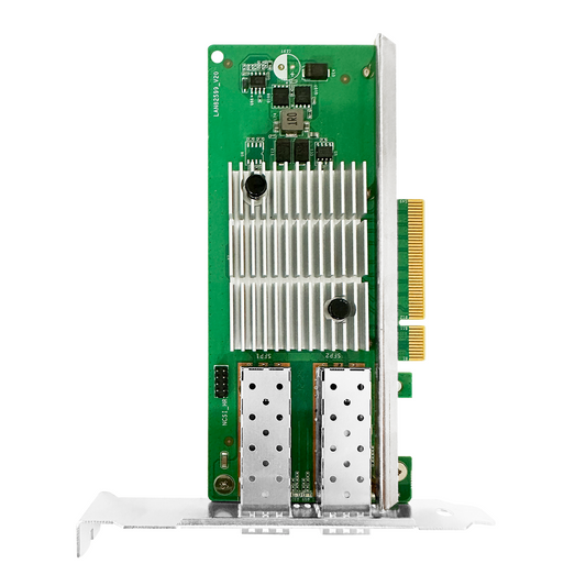 Intel 82599 Network Card Dual SFP Port PCI Express 2.0 X8 dual optical port 10G 10 Gigabit fiber optic network card Ethernet