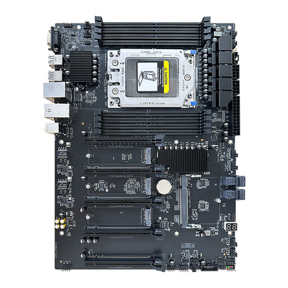 HISWISER AMD EPYC 7002 7003 SP3 Slot Workstation Server Motherboard Support 2TB DDR4 upto 64 Cores CPU DIY Computer