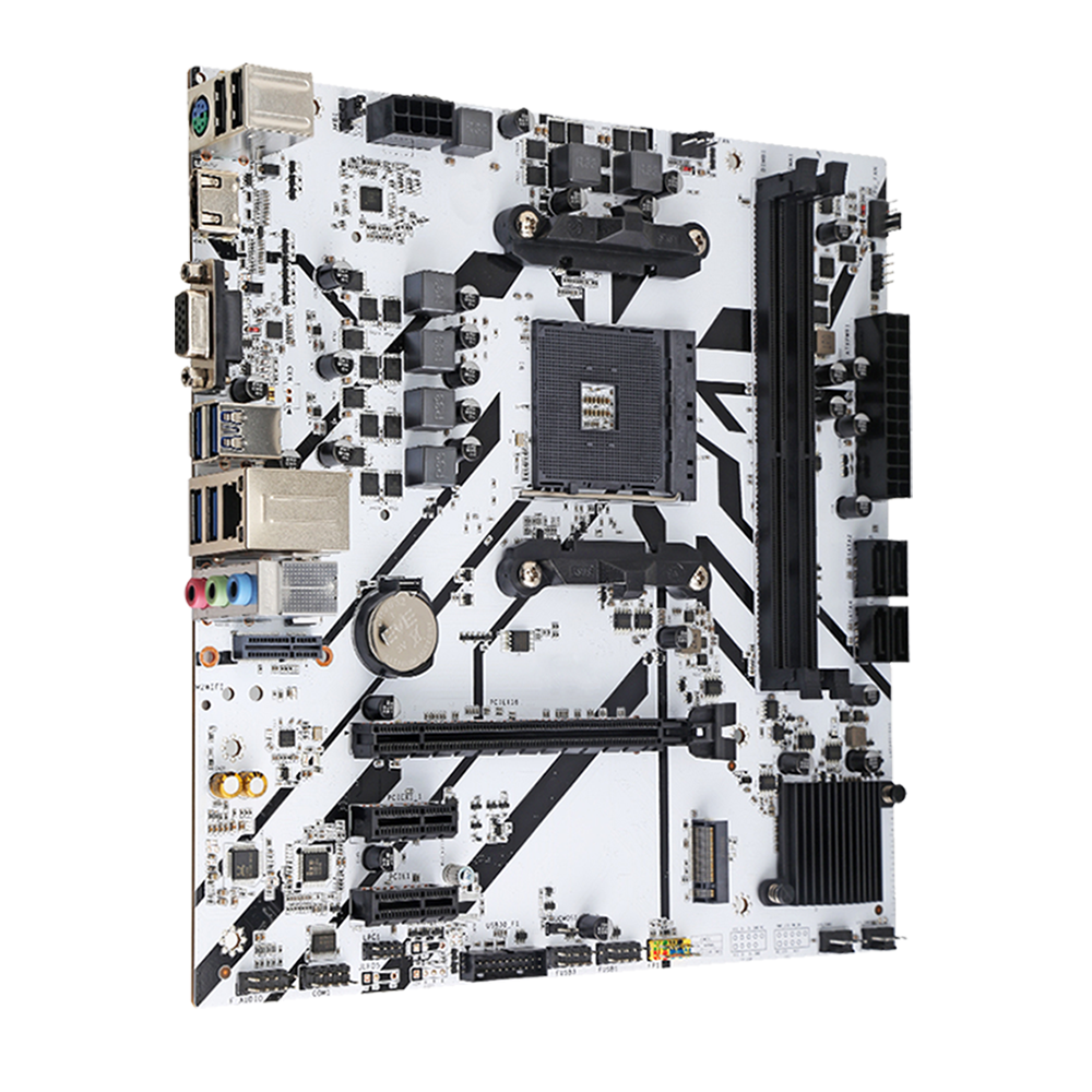 HISWISER AMD B450S Micro ATX  Motherboard