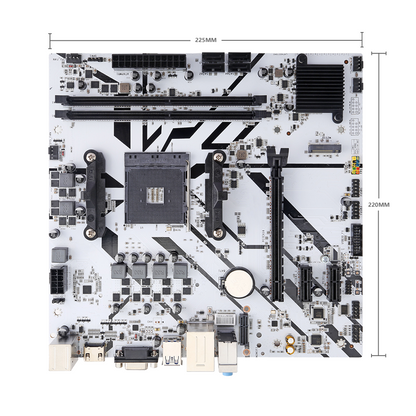 HISWISER AMD B450S Micro ATX  Motherboard