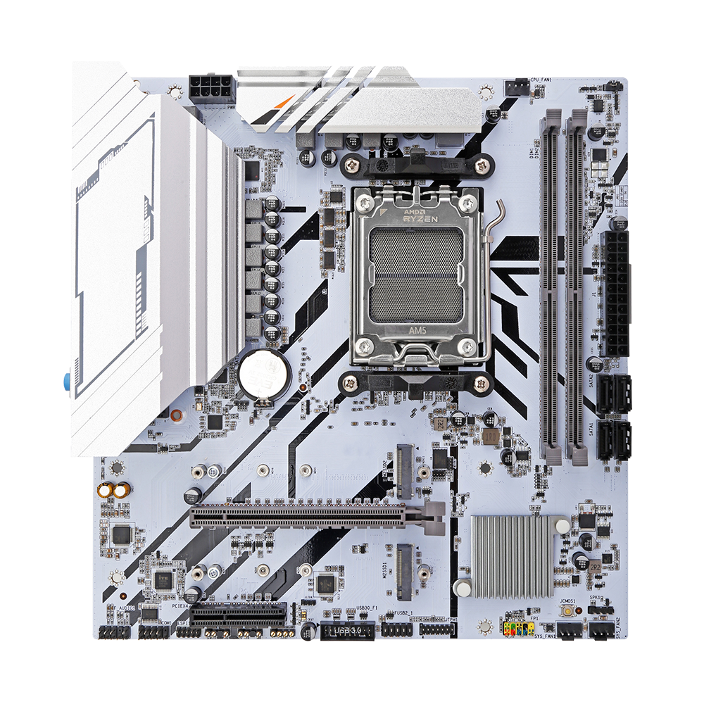 HISWISER AMD B650PRO-W Micro ATX Motherboard