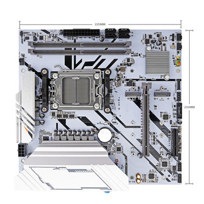 HISWISER AMD B650PRO-W Micro ATX Motherboard