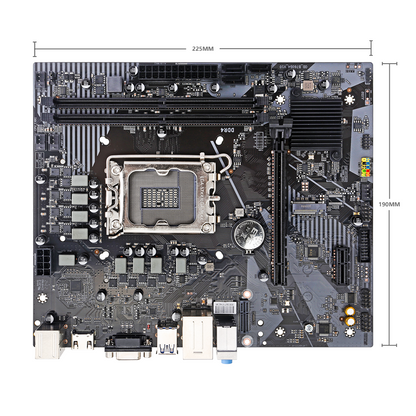 HISWISER Intel H610B4 Micro ATX Motherboard