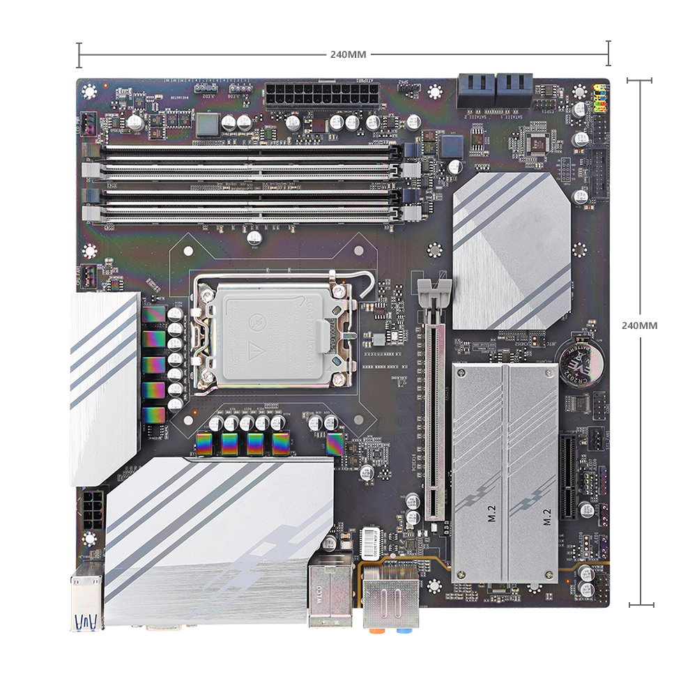 HISWISER Intel Z690 Micro ATX Motherboard