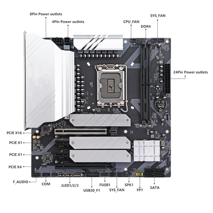 HISWISER Intel Z890 PRO Micro ATX Motherboard