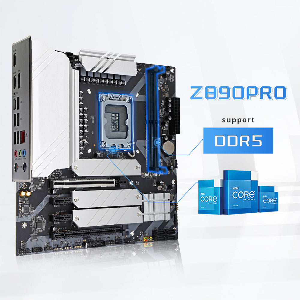 HISWISER Intel Z890 PRO Micro ATX Motherboard